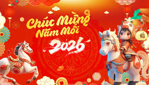 Chúc mừng năm mới Bính Ngọ 2026